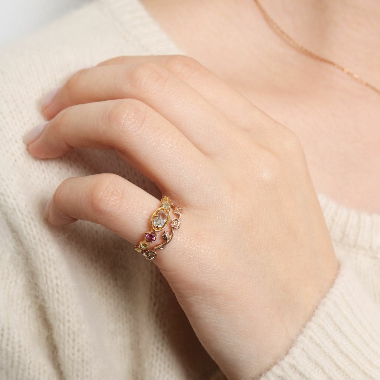 K5ローズピンキーリング｜ピンキーリング｜ノジェス 公式オンラインストア