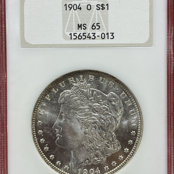 アメリカ 1ドル銀貨 1904年O NGC MS65 013 – 野崎コイン
