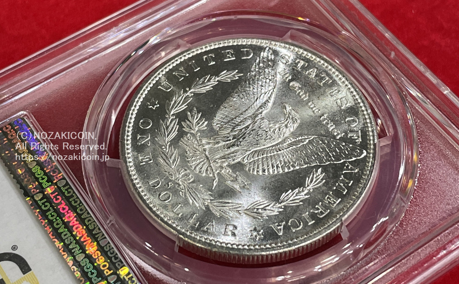 アメリカ 1ドル銀貨 1880年S PCGS MS66 748 – 野崎コイン