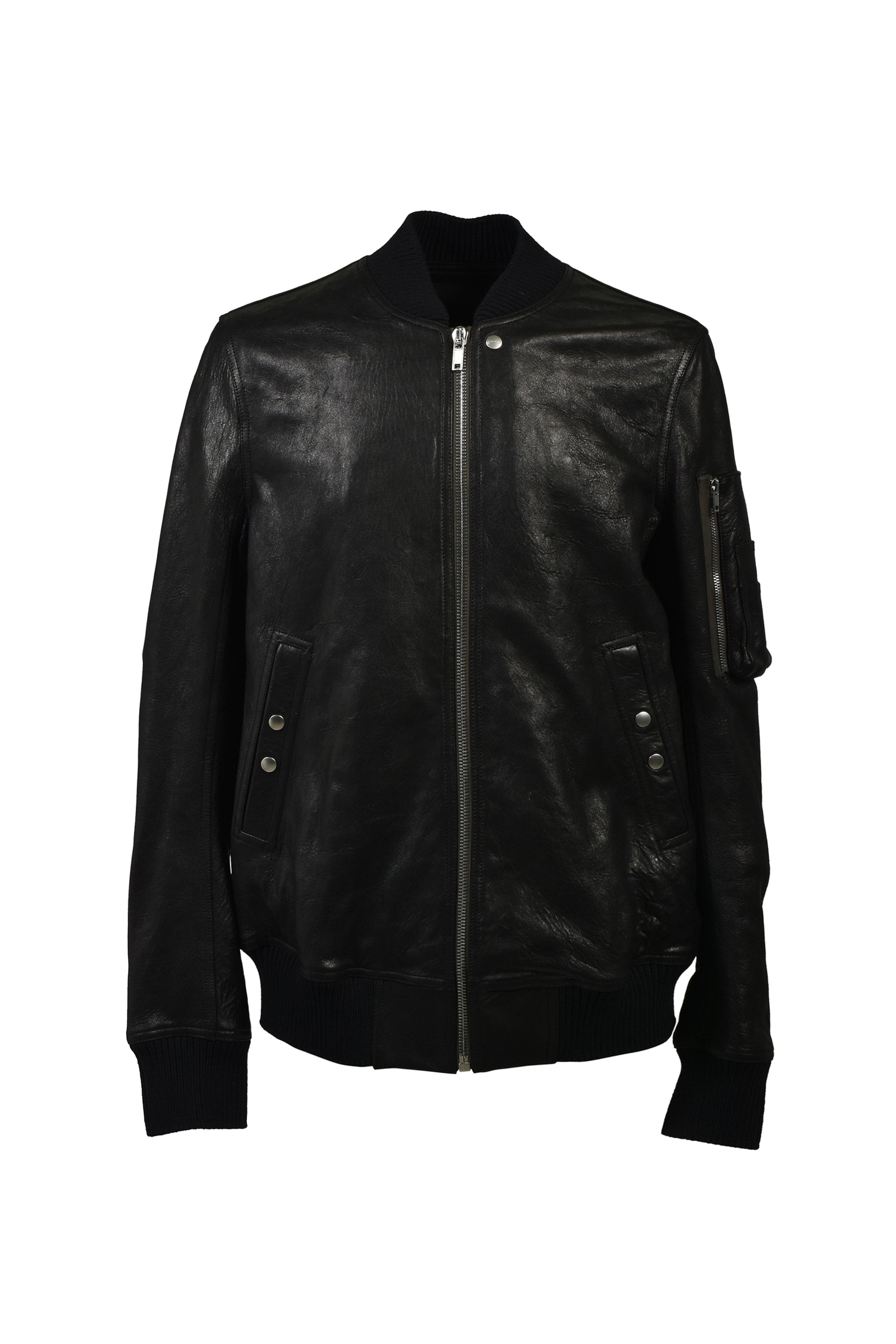 BREATH ブレス FW25 FAUX CROCODILE BOMBER JACKET / BLK - NUBIAN