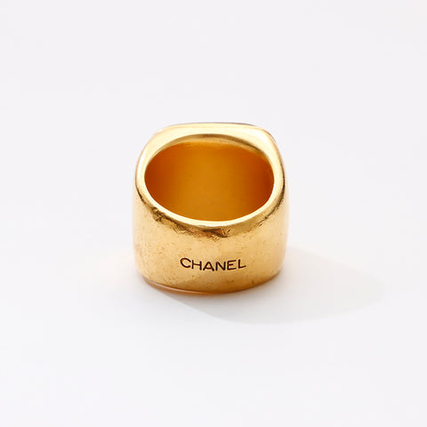 シャネル CHANEL スクエア ストーン ロゴ グリポア キャンディ 11号