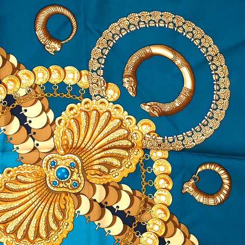 エルメス HERMES カレ90 KOSMIMA スカーフ ブルー P14469 – NUIR VINTAGE