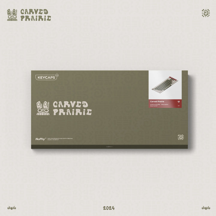 Carved Prairie nSA Dye-sub PBT Keycaps | NUPHY® – NuPhy