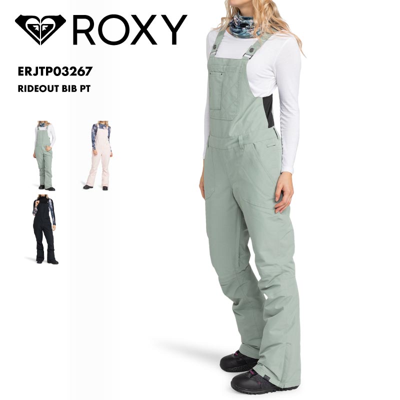 ROXY/ロキシー レディース スノーウェア ビブパンツ RIDEOUT BIB PT