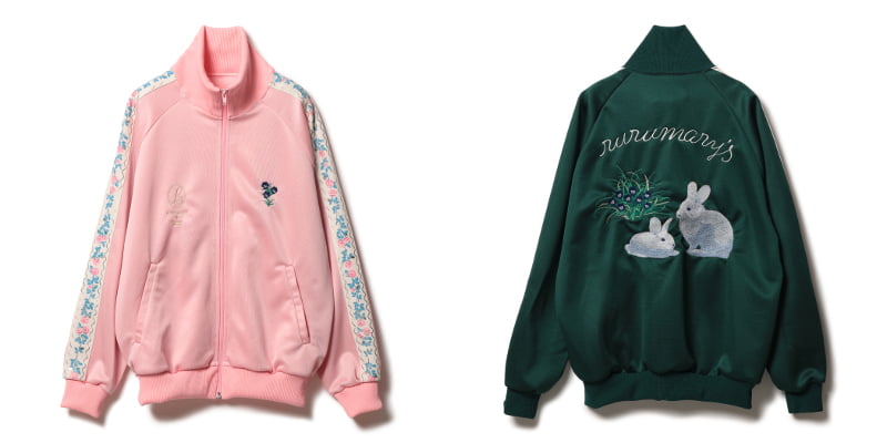 RURU MARY'S×ビームス クチュール】が2月6日発売、薔薇モチーフを配