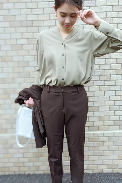 営業職女子が感激！ 防寒できちゃう秋冬スーツ。PLST新作セットアップ