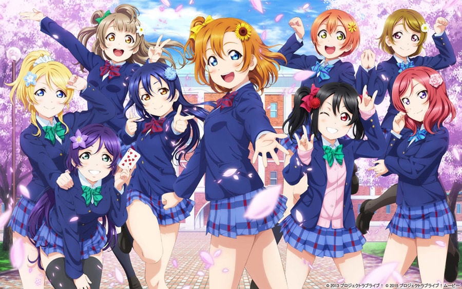 ラブライブ！」μ's描かれたBD-BOXイラスト、店舗別特典にキャスト座談