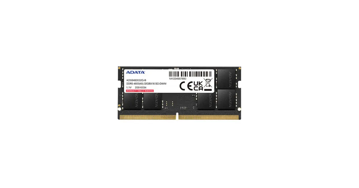 Adata 32GB DDR5 4800 BUS Laptop RAM Price in BD