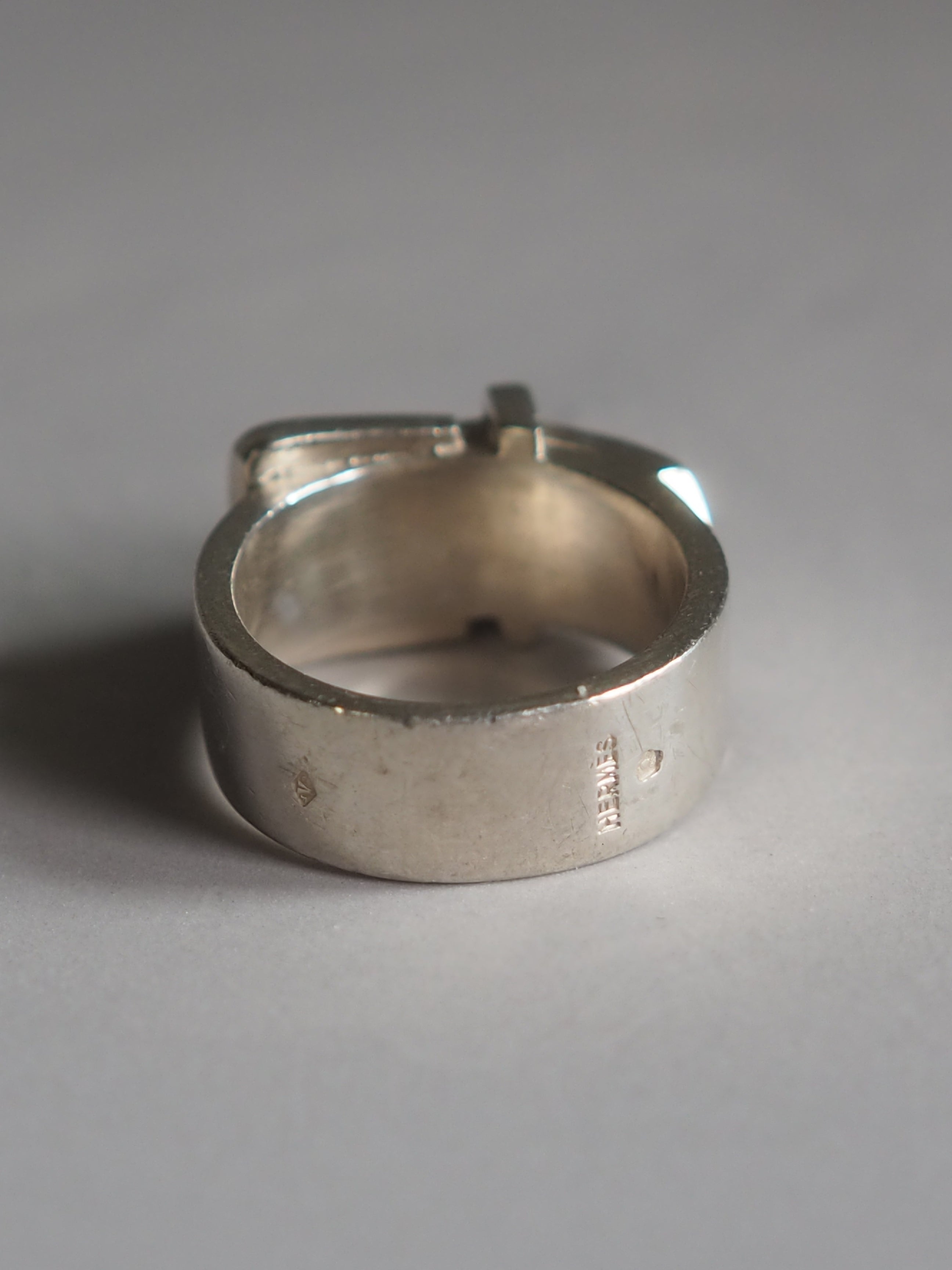 VINTAGE HERMES ヴィンテージ エルメス 1960s リング シルバー SV800