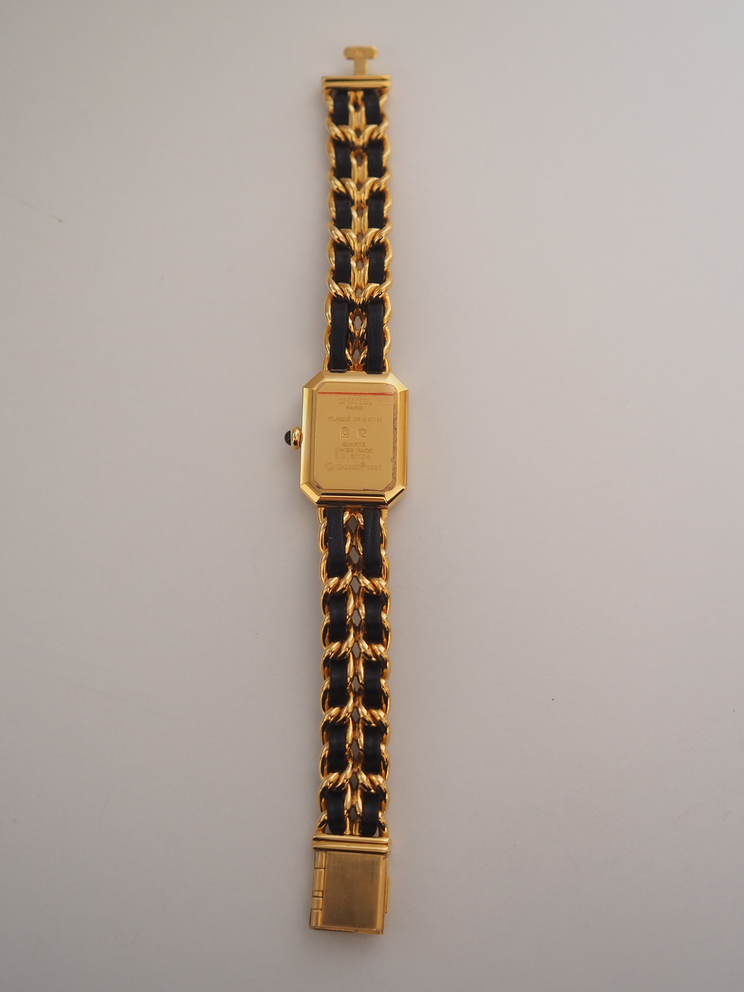 CHANEL シャネル プルミエール チェーン ウォッチ 腕時計 ゴールド