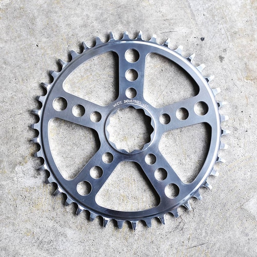 White Industries TSR チェーンリング 46T シルバー