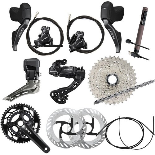 SHIMANO ( シマノ ) コンポセット RX825 GRX Di2 2x12 Speed