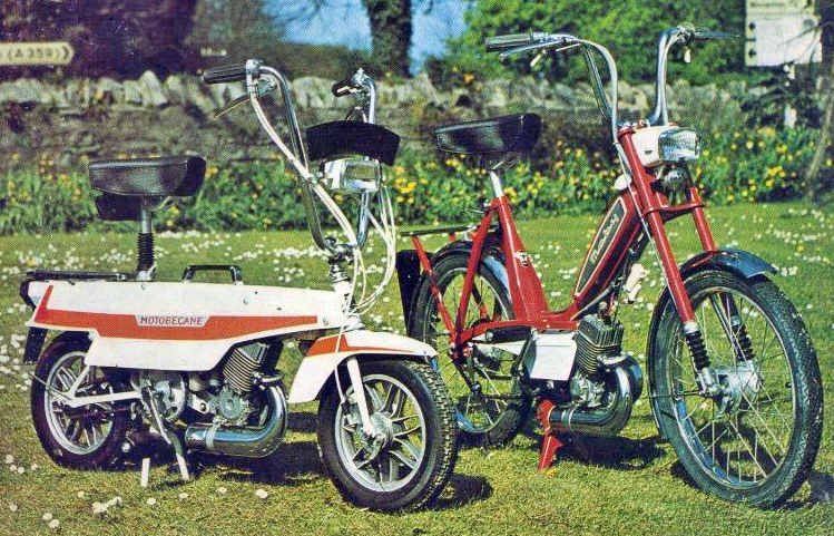 1974 Motobecane Mobylette Moby X Folding Moped 3 – The Online