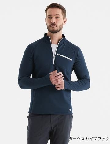 Men's クオータージップ トップス ウェア OROS JAPAN