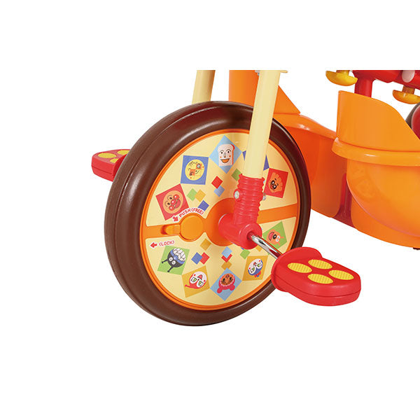 アンパンマンデラックスR 三輪車 かじ取り 舵取り エムアンドエム M＆M