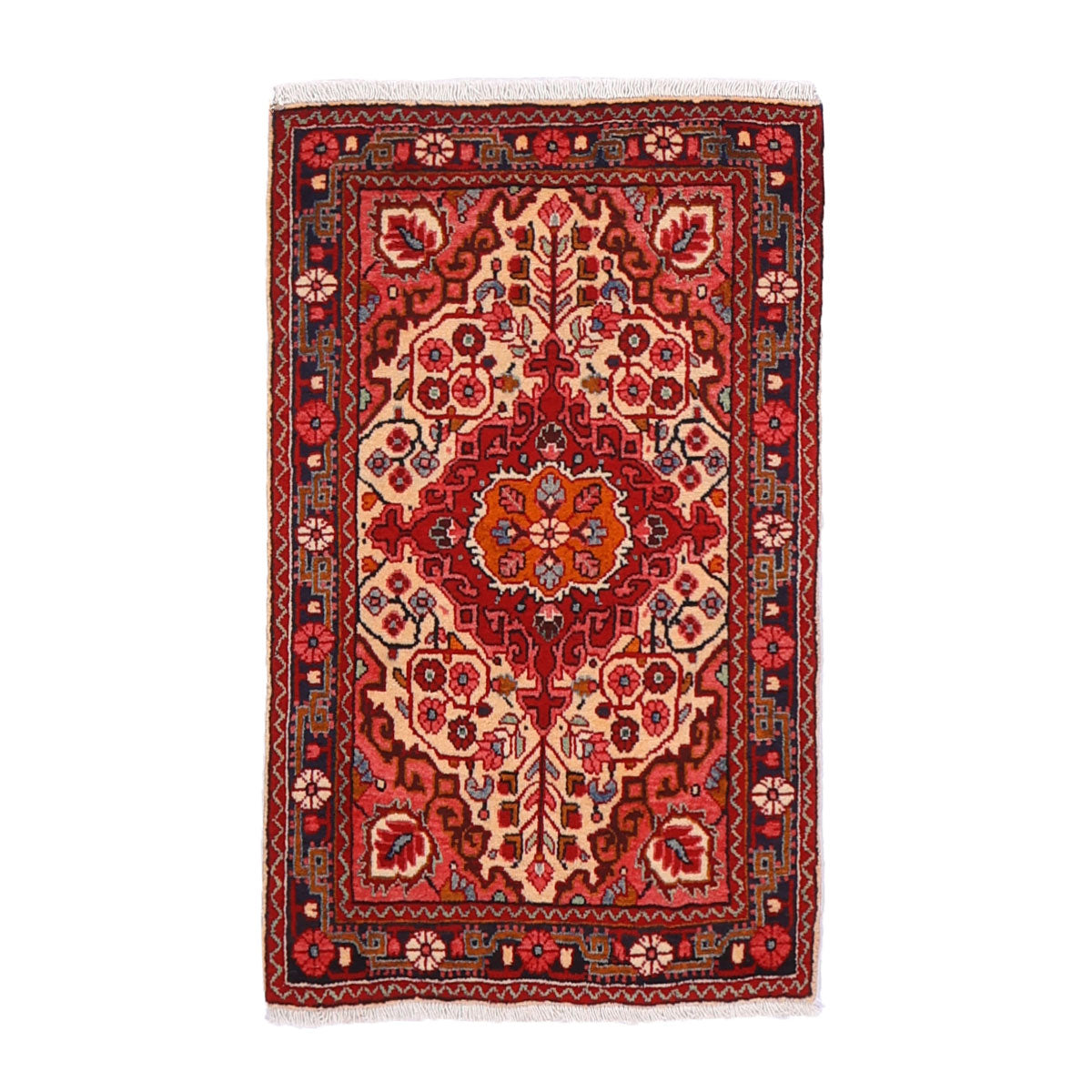 ペルシャ絨毯 (バクティアリ) 105×65cm（FS-70063） – ギャッベ