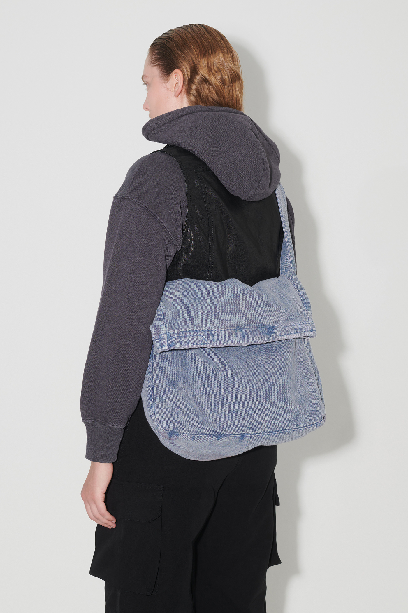 Our Legacy - Sling Bag Twilight Attic Wash. 100% Cotton Unisex