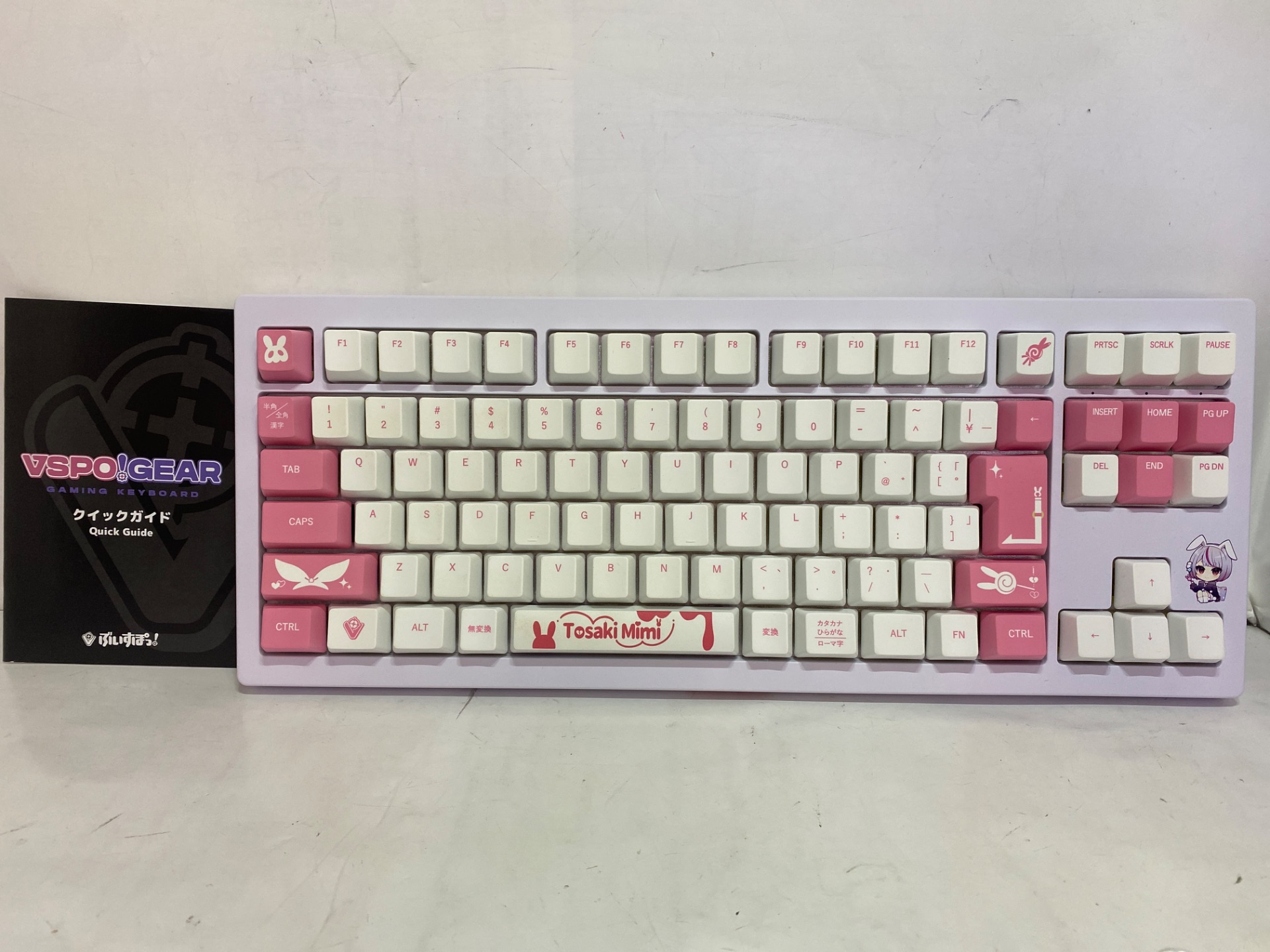 Microsoft(マイクロソフト) VSPO! GEAR ゲーミングキーボード 兎咲