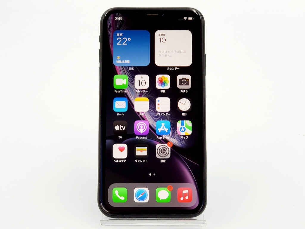 Cランク】SIMフリー iPhoneXR 128GB ブラック MT0G2J/A A2106
