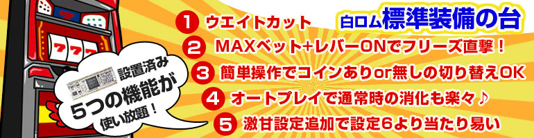 白ロムプレミアム搭載】中古パチスロ マクロスフロンティア実機