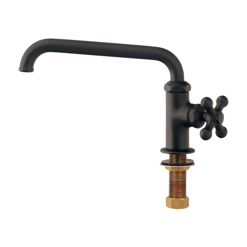 700-767-D 700-716-13 カラー立形自在水栓（マットブラック） トイレ