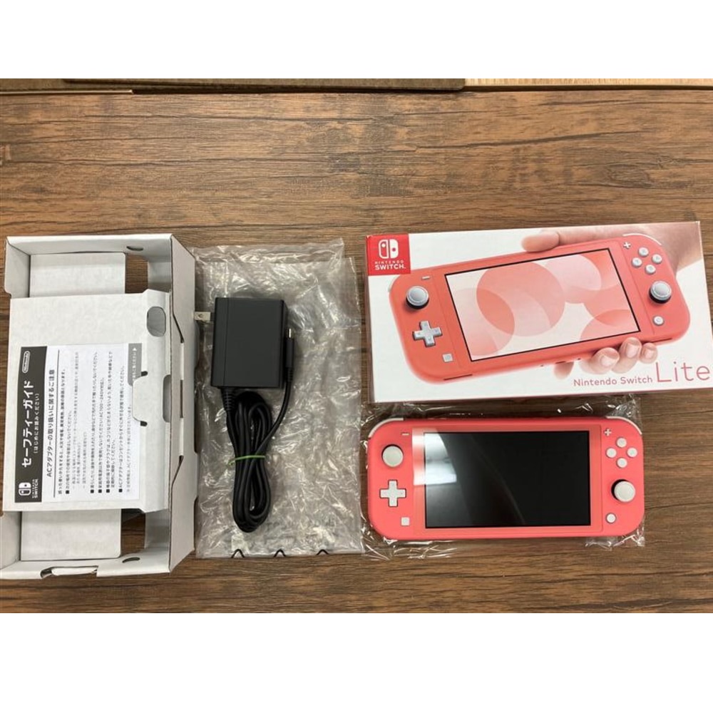 Nintendo Switch Lite ピンク 本体、ACアダプター、ケース