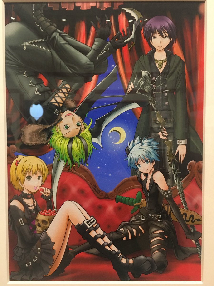 ジャンプ展vol.3開幕からもう1年経つんだよ。早い…。暗殺教室の描き