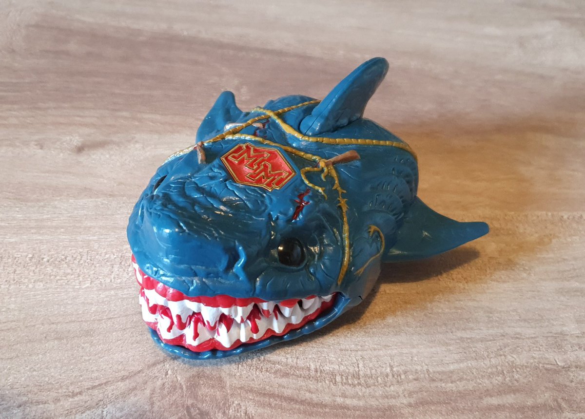 Doom zone. Mighty Max caught in the Jaws of Doom. 1993. A shark