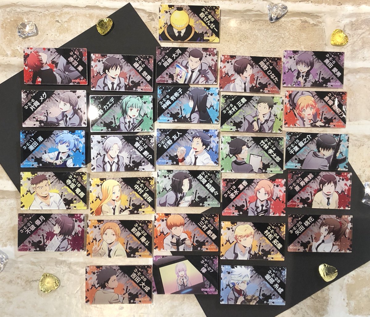 暗殺教室】 ＜ダッシュストア限定商品＞ アクリルバッジコレクション