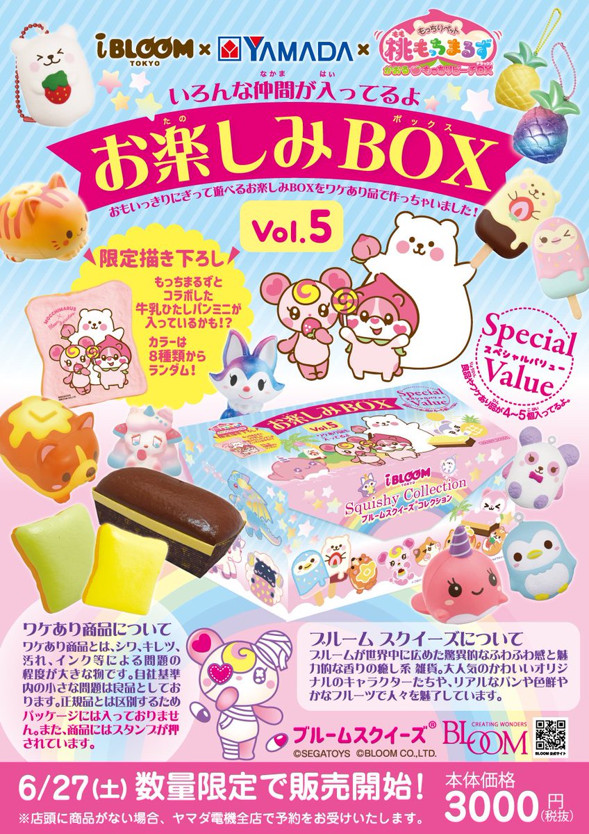 大好評！ ヤマダ電機限定『BLOOMお楽しみBOX』VOL5 が新登場