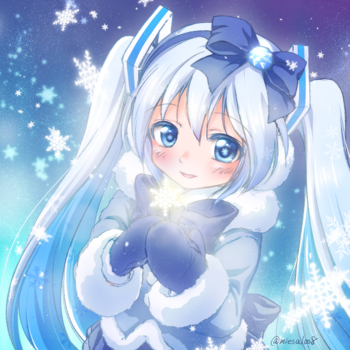 初音ミク サイン 雪ミク2012 2012 MIKU