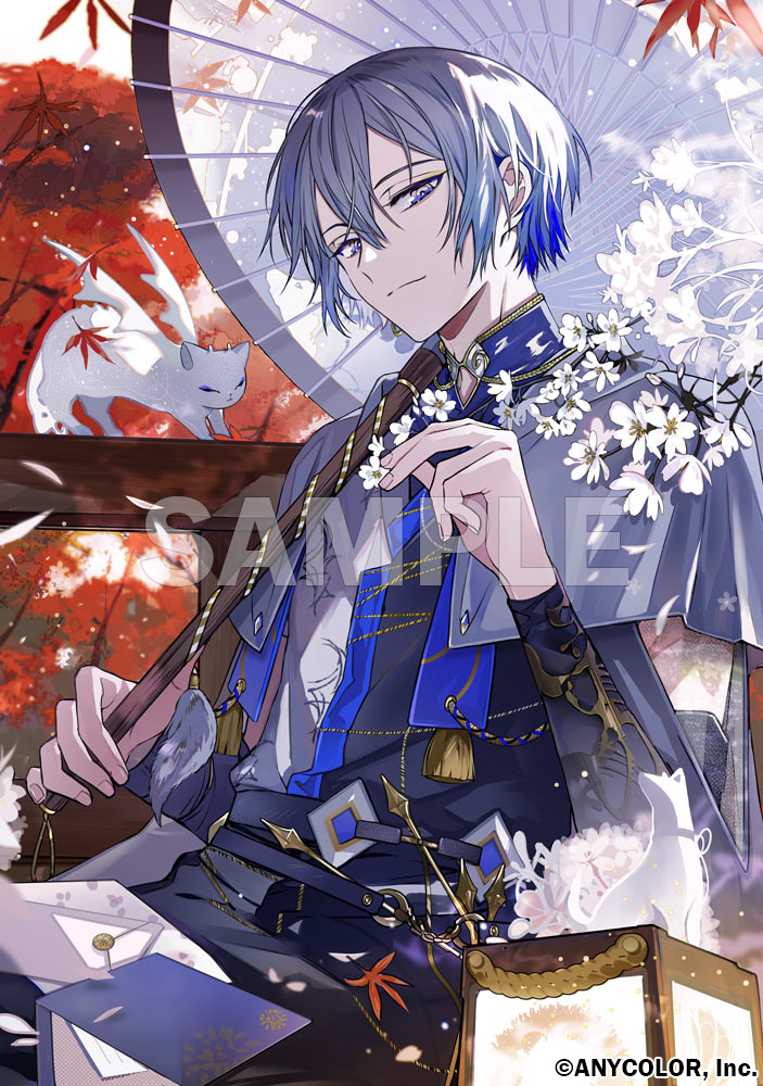 にじさんじ所属、小柳ロウくんのお誕生日記念グッズのお写真を撮らせて