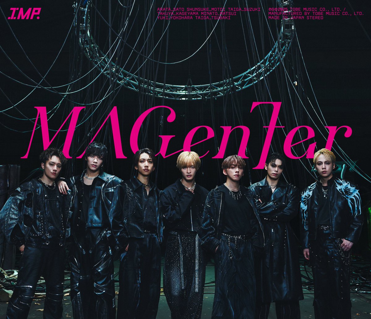 IMP. 2nd ALBUM「MAGenter」 12月15日(月)発売!!!!!!! ＼ ◤ 3形態