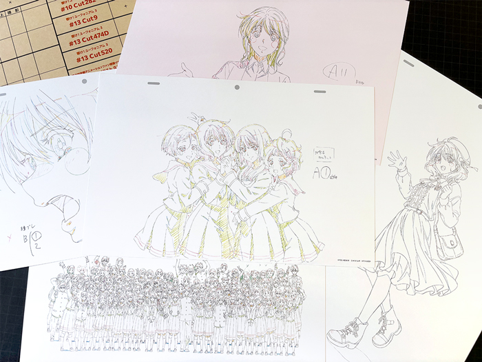 京アニのセカイ展】 「複製原画セット【響け！ユーフォニアム3】」の