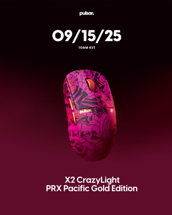 X2 CrazyLight:. @pprxteam Pacific Gold Edition. 国内予約受付は9月