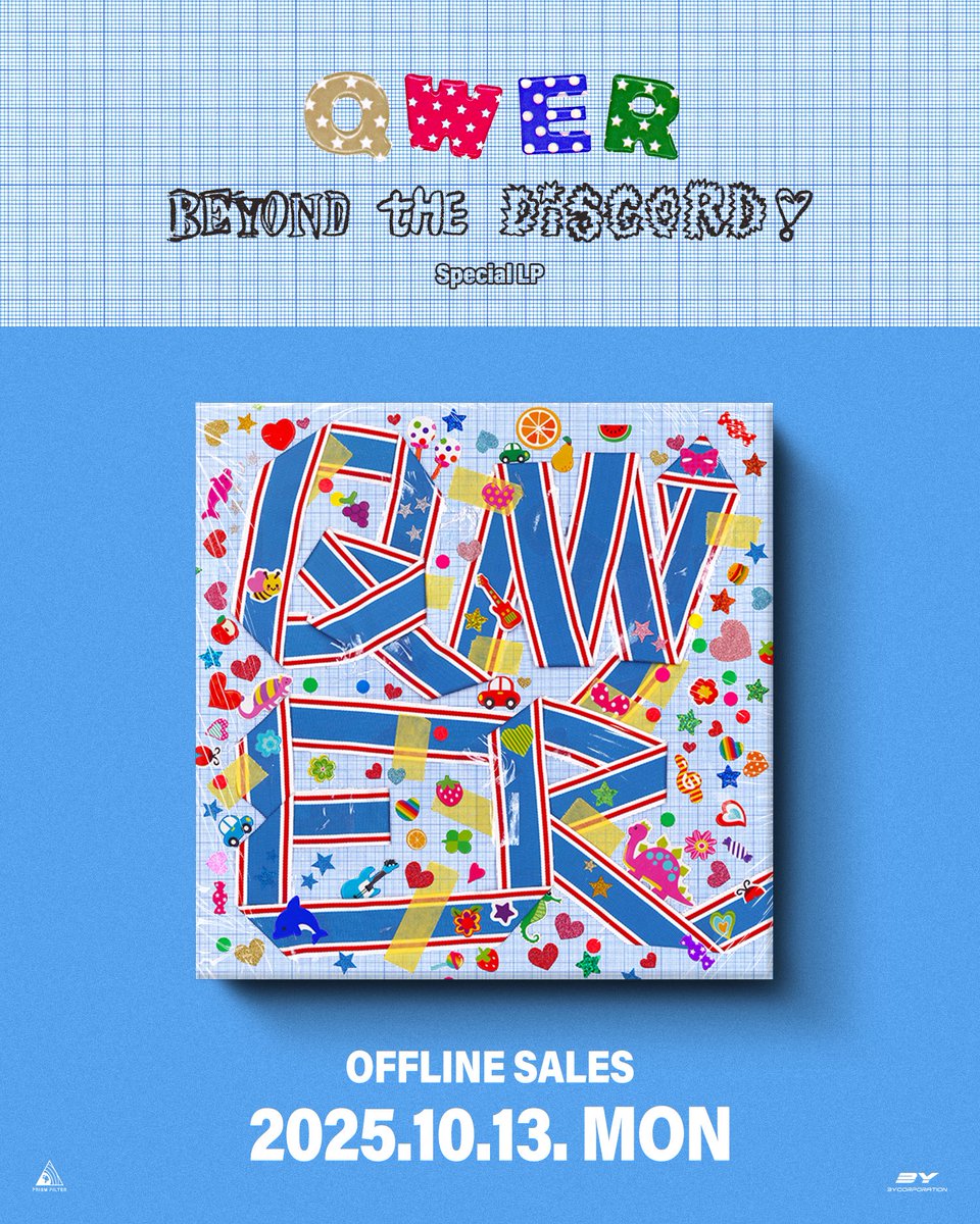 QWER Special LP [Beyond the Discord] Designed by Mihara Yasuhiro