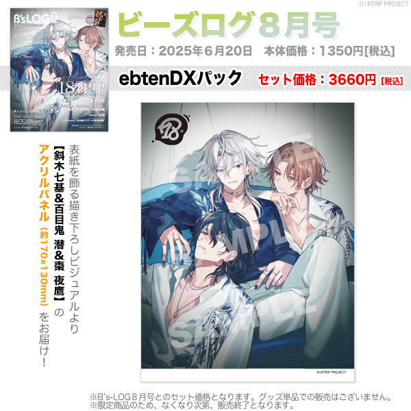 缶バッジ 20点　エイトリ　B's-LOG 18TRIP 棗夜鷹　ビーズログ