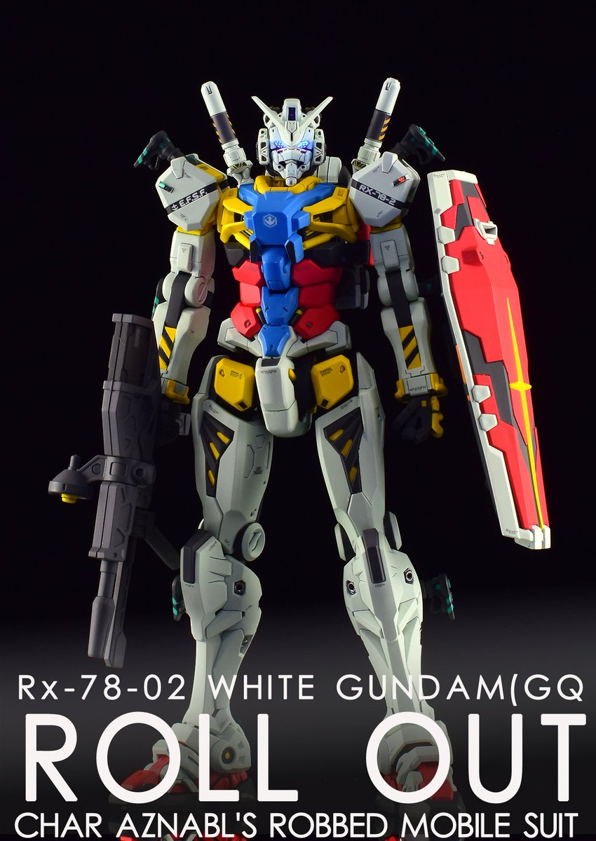 GQuuuuuuX 1/144 HG RX-78-02 ”The White GUNDAM” #GXuuuuuux