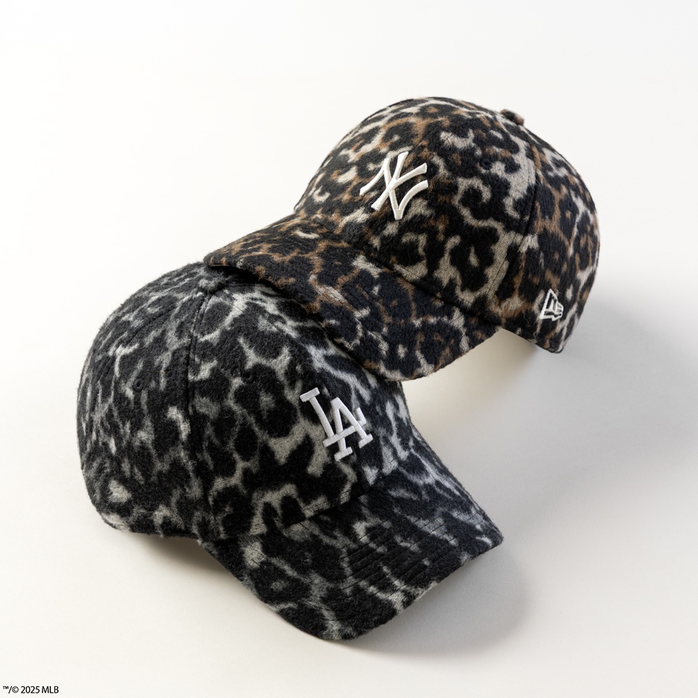 NEW 9FORTY ドジャース ERA キャップ 新品☆ヒョウ柄☆ニューエラ