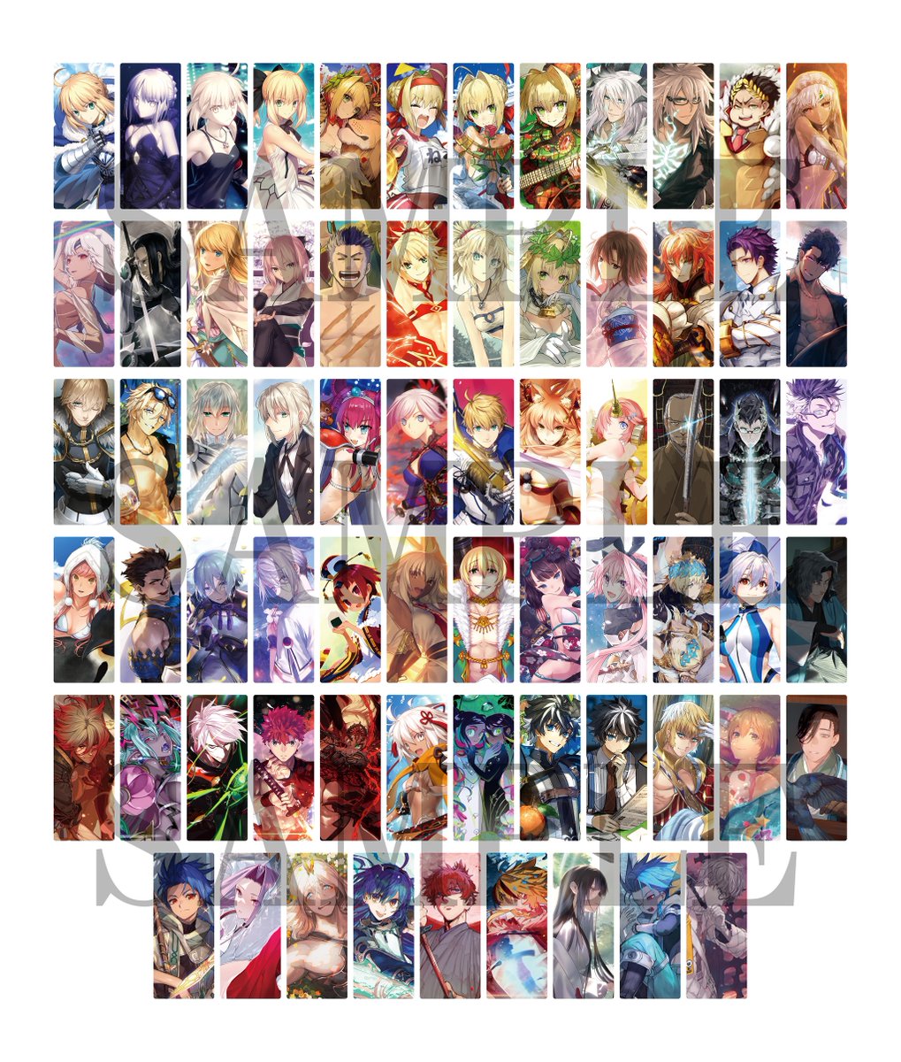 最終再臨展】 ～グッズ情報～ 今回は『ランダム編成画面風カード