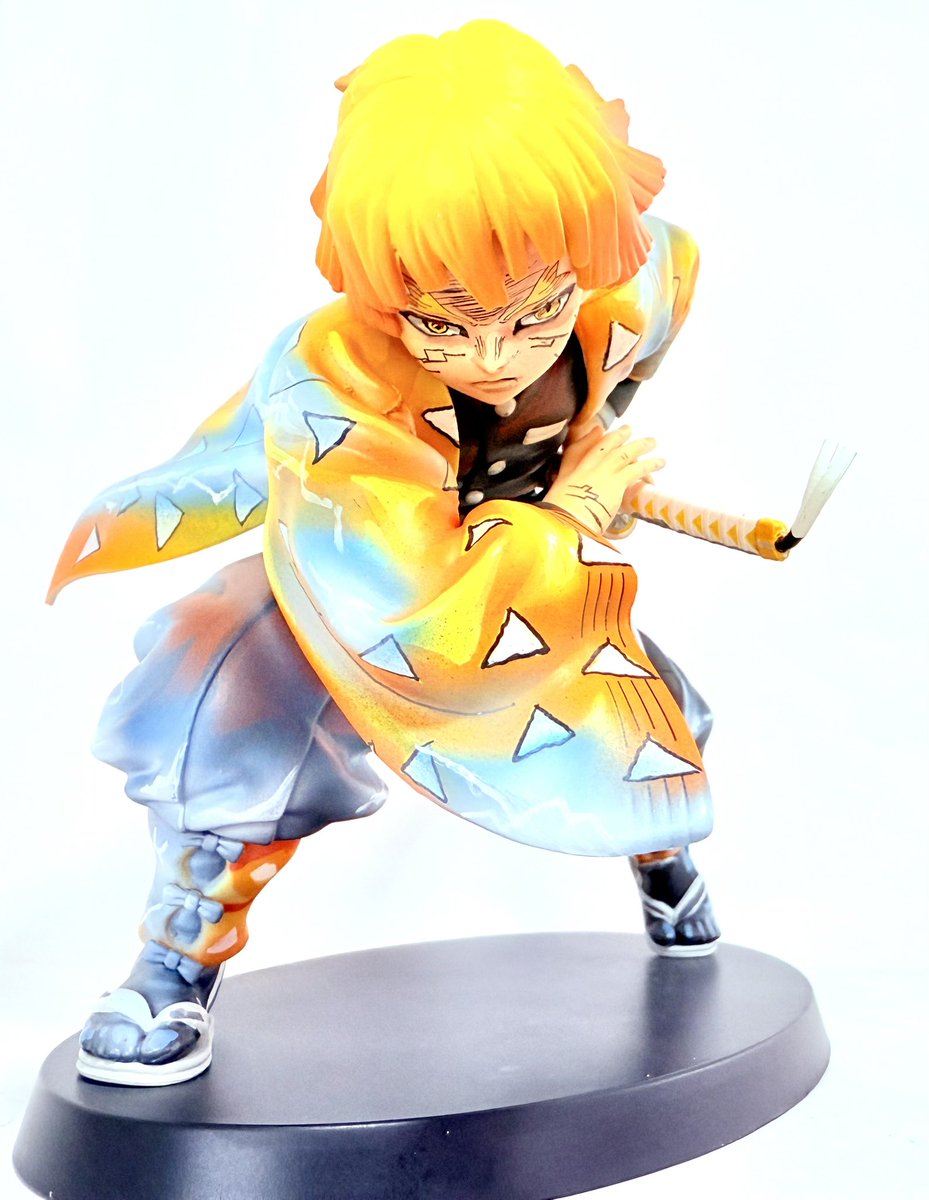 リペイント◇鬼滅の刃 無限城編◇ MSP 我妻善逸フィギュア 火雷神ver