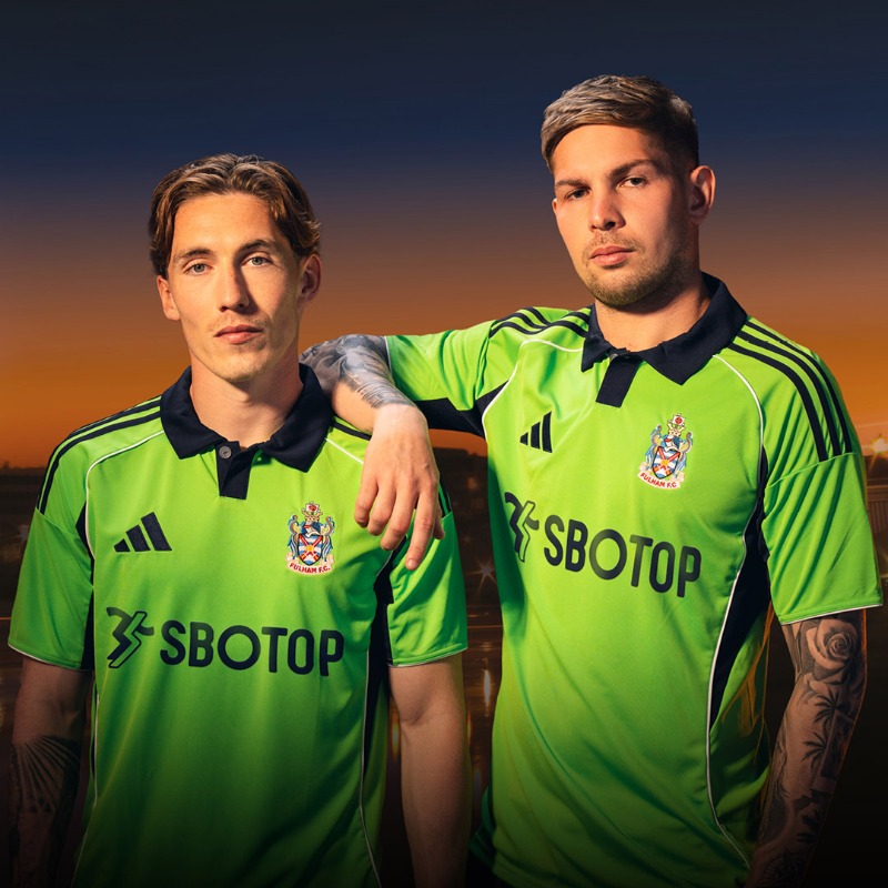 フラム 2025/26アウェイユニ発表。 1999/2000シーズンにカルト的人気を