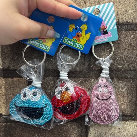 ⋆⸜ 𝓝𝓮𝔀 ⸝⋆ ラインストーンキーホルダー✨ どの角度から見ても