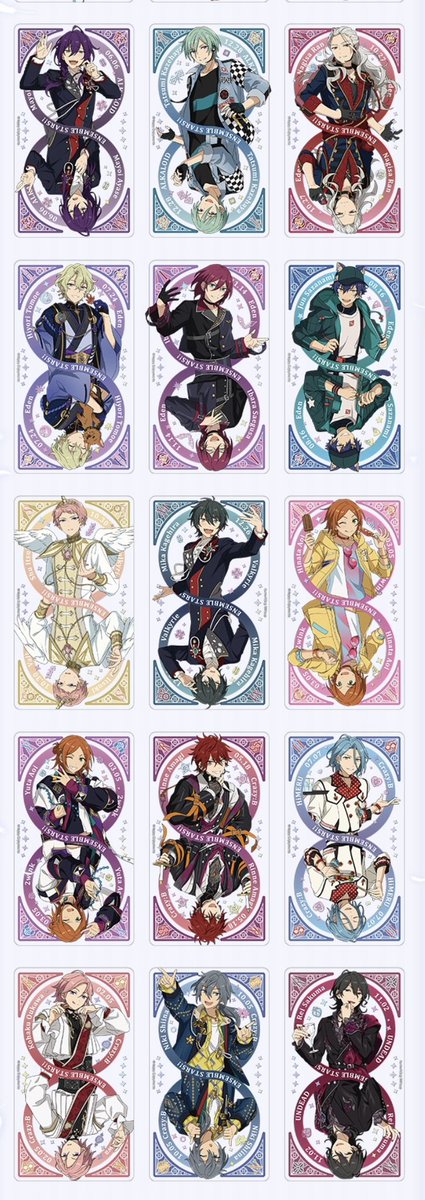 あんスタ 中国 綻放クリアカード 第三弾 全絵柄公開 8月2日10時(中国