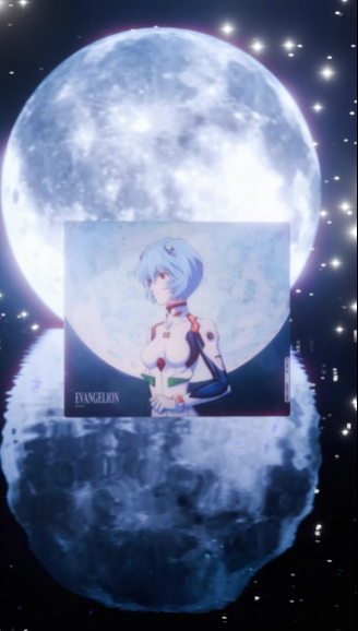 エヴァンゲリオン ×WALLHACKコラボ ガラスマウスパッド SP - 005 綾波