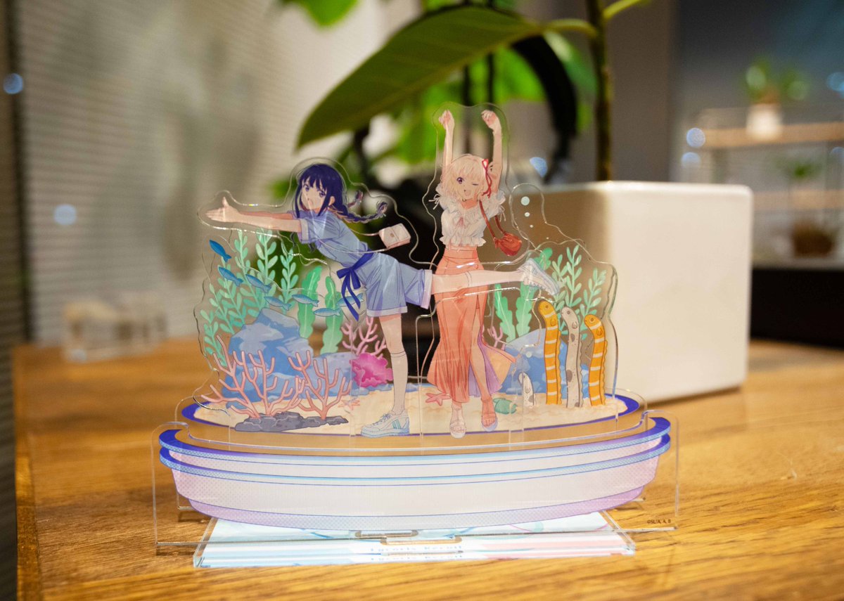 📢#すみだ水族館 コラボ明日から！ ＼ 描きおろしのコラボグッズや