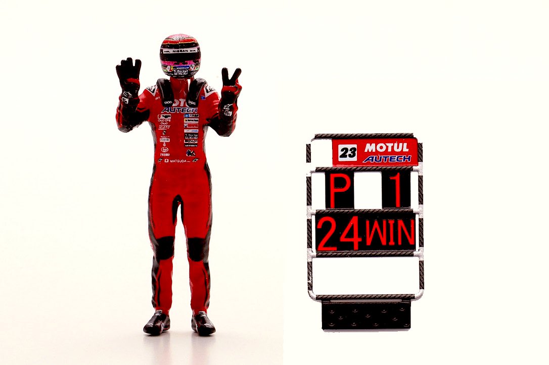 ついに😉‼️‼️ 2023年 SuperGT の開幕戦で僕が優勝(24勝)をした Spark