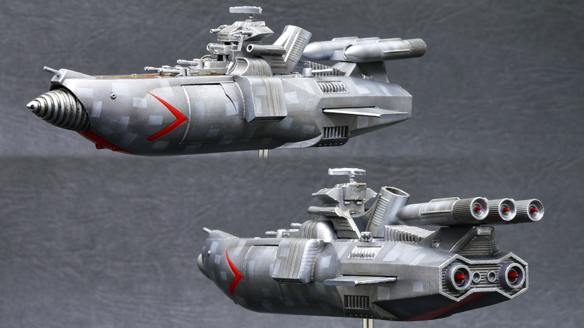 ワンフェス2025冬 #惑星大戦争 「轟天」の展示見本です！ エーテル爆弾