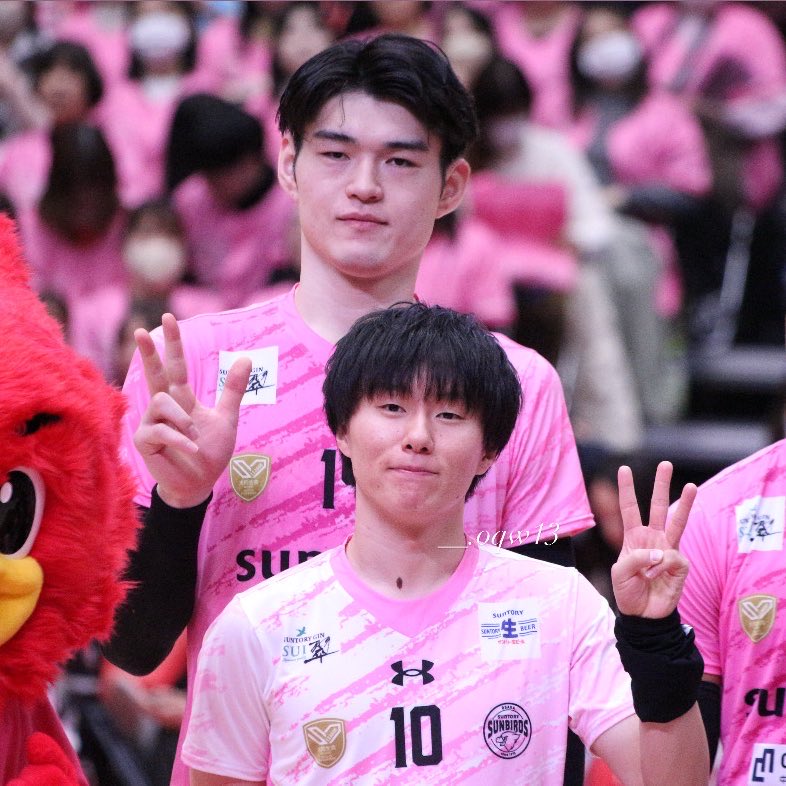 2026-2.14 Pink uniform🩷🤍 #小川智大 選手 #サントリーサンバーズ大阪