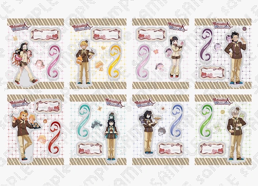 譲渡】鬼滅の刃 バレンタイン&ホワイトデー 2026 アクリルスタンド 譲